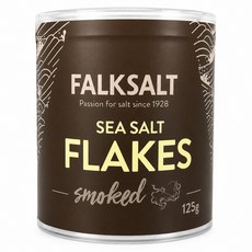 FALKSALT 煙燻風味雪花鹽, 125g, 1個
