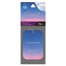 CARALL AROMA HOUR 吊掛香水片 3入組, 27g, 1套, 柔和皂香