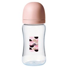 KU.KU Duckbill 酷咕鴨 KUKU PLUS 印記PP奶瓶, 暖陽粉, 1個, 300ml