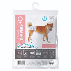 M-PETS 母狗可水洗禮貌帶, XS, 1個, 1個裝