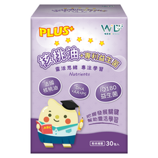 WD 唯多多 核桃油 + 專利益生菌複方營養素 30包, 90g, 1套