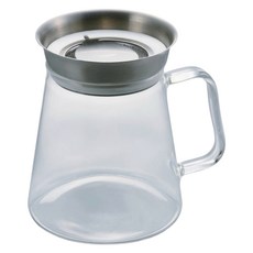 HARIO 好璃奧 辛普利簡約茶壺 TS-45-HSV, 透明色, 1個, 450ml