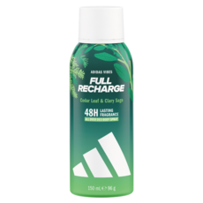 adidas 愛迪達 率性氛圍香體噴霧 能量補給, 1個, 150ml