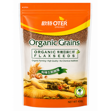 OTER 歐特 有機亞麻仁籽, 430g, 1個