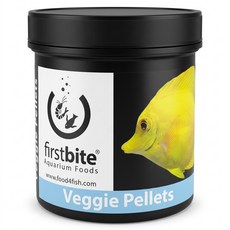 firstbite 咬一口 軟顆粒藻食飼料 淡/海魚 1mm, 120g, 1個