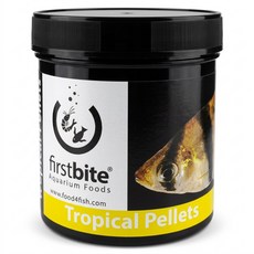 firstbite 咬一口 軟顆粒飼料 熱帶魚 1mm, 120g, 1個
