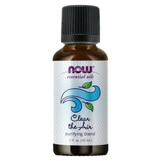 NOW Foods 複方精油 空氣清新配方, 1件, 30ml, 薄荷 + 尤加利 + 牛膝草 + 迷迭香