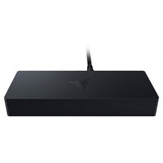 RAZER 雷蛇 Thunderbolt 5 Dock Chroma 桌上型 RGB 擴充基座 RC21-02290100-R3T1, 黑色, 1個