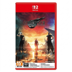 Nintendo 任天堂 SWITCH FINAL FANTASY VII REBIRTH 太空戰士7 重生 鑰匙卡 中文版, 單一產品
