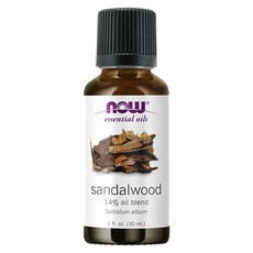NOW Foods 複方精油, 1件, 30ml, 荷荷巴 + 檀香