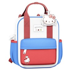 Hello Kitty 凱蒂貓 明星粉嫩搭色後背包