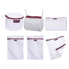 felt Ichiban 有感良品 旅行收納洗衣袋6件組, 混和顏色, 1套