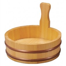 菊川本味 握把木製壽司飯桶 180 x 65mm 1個
