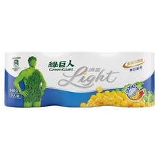 Green Giant 綠巨人 清盈Light玉米粒, 340g, 3個