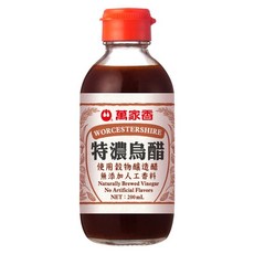 萬家香 特濃烏醋, 1個, 200ml