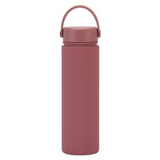 FAJI 304 不鏽鋼保溫杯 保溫水壺, 煙粉色, 1個, 750ml