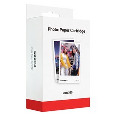 Insta360 Ace Pro 2 彩印相紙 CINSEBGH + 2卷色帶, 20個裝, 8.2 x 5.3cm