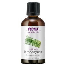 NOW Foods 純檸檬香茅精油, 1件, 118ml, lemongrass
