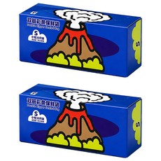 Lestar 多用途火山雙層密封夾鏈可站立冷凍分裝食品用PE保鮮袋 S 2個 30個裝