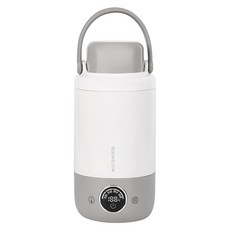 NICONICO 1.2L 旅行用全電壓真空熱水壺 快煮壺 電熱水杯 NI-TK2619 灰色 1個