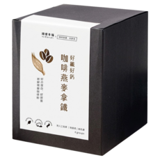 順便幸福 燕麥咖啡拿鐵隨身組, 1套, 曼特寧濾掛 8g 6個 + 燕麥植物奶 30g 6個