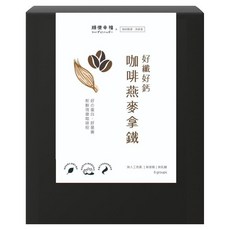 順便幸福 燕麥咖啡拿鐵隨身組, 1套, 黃金曼特寧濾掛咖啡 8g 6包 + 燕麥植物奶粉 30g 6包