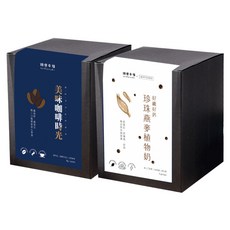 順便幸福 珍珠燕麥咖啡拿鐵隨身組, 1套, 焦糖榛果濾掛咖啡 8g 12包 + 燕麥植物奶 30g 6包 + 即時蒟蒻粉圓珍珠 50g 6包