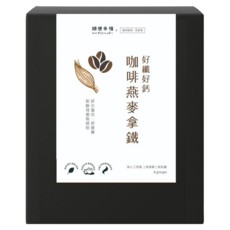 順便幸福 燕麥咖啡拿鐵隨身組, 1套, 曼巴濾掛咖啡 8g 6個 + 燕麥植物奶 30g 6個