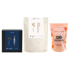 順便幸福 珍珠燕麥咖啡拿鐵超值組 黑糖烤杏仁濾掛, 1套, 濾掛咖啡 + 燕麥植物奶粉 + 即食蒟蒻粉圓珍珠