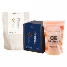 順便幸福 珍珠燕麥咖啡拿鐵超值組 北義風味濾掛, 1套, 濾掛咖啡 + 燕麥植物奶粉 + 即食蒟蒻粉圓珍珠