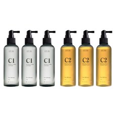 EPURE 伊普兒 換季頭皮精華囤貨組 C1 B3平衡調理精萃 3入+C2 修護舒活精萃 3入, 1個, 180ml