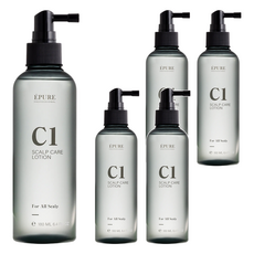 EPURE 伊普兒 控油頭皮精華囤貨組 C1 B3平衡調理精萃, 5個, 180ml