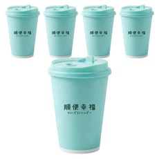 順便幸福 隨行手沖杯 藍山燕麥奶濾掛咖啡, 1套, 咖啡 8g 5個 + 燕麥植物奶粉 30g 5個