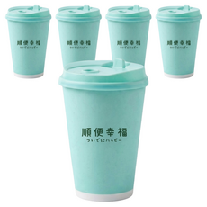 順便幸福 隨行手沖杯, 1套, 炭烤堅果濾掛咖啡 8g 5個 + 燕麥植物奶粉 30g 5個