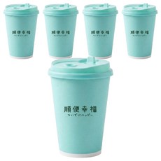 順便幸福 隨行手沖杯, 1套, 羅蘭莓果濾掛咖啡 8g 5個 + 燕麥植物奶粉 30g 5個