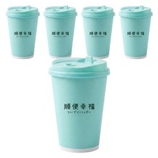 順便幸福 隨行手沖杯, 1套, 炭烤堅果浸泡咖啡 8g 5個 + 燕麥植物奶粉 30g 5個