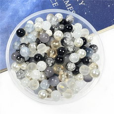 All is You 彩色圓珠串珠 DIY 6-10mm 套組, 1套, 夜晚