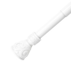 THEONE HOMEDECO 皇家 25mm 窗簾桿, 白色