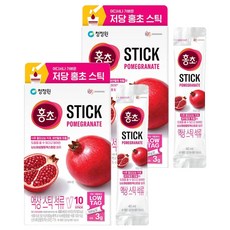 Hongcho 紅醋 石榴低糖隨身包 10入, 2個, 400ml