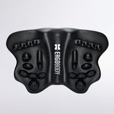 ergobody Shapy Slim Back 肩胛骨按摩器, 黑色