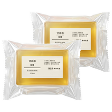 MUJI 無印良品 甘油皂 柑橘, 100g, 2個