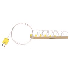 JIAHON 嘉鴻 K型熱電偶測溫線 回溫爐/高溫用 TTK36 K頭 + 線 + 點焊 60cm, 10捲