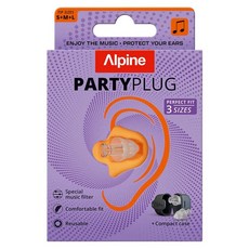 ALPINE 荷蘭原裝進口 Party+ 頂級音樂耳塞 附收納盒, 1盒, 1副