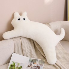 Dadaland 長貓抱枕 身體抱枕, 白色
