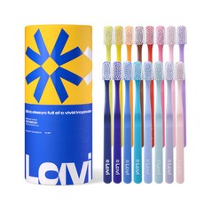 AEKYUNG 愛敬 Lavi 雙重細軟毛牙刷, 16入, 1個