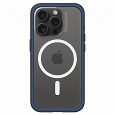 RHINOSHIELD 犀牛盾 MOD NX 手機 透明背板 保護殼 iPhone 15 Pro MagSafe 海軍藍