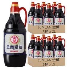 KIMLAN 金蘭 醬油, 2L, 12桶