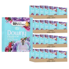Downy 柔軟精隨手包 綠色, 20ml, 40包
