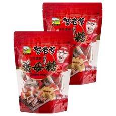 賀老爹 手作薑母糖, 300g, 2袋