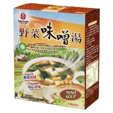 京工 野菜味噌湯 3包, 39g, 1盒
